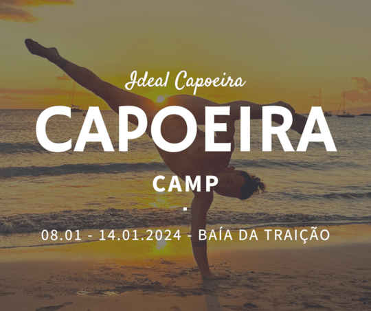 Capoeira Camp 2024 am Strand in Brasilien